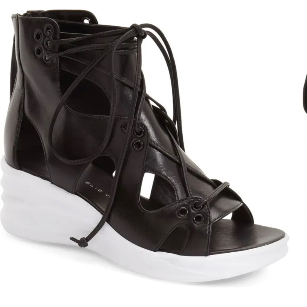 Elle Tahari Street Wedge Sandal